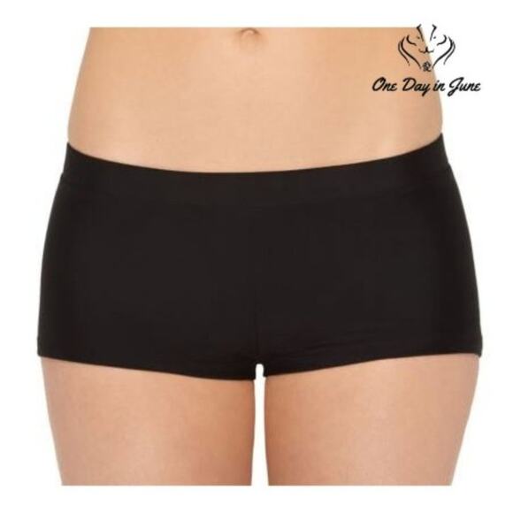 Arizona Jean Co. Juniors Boyshort Bikini Bottom Size L - Picture 1 of 2